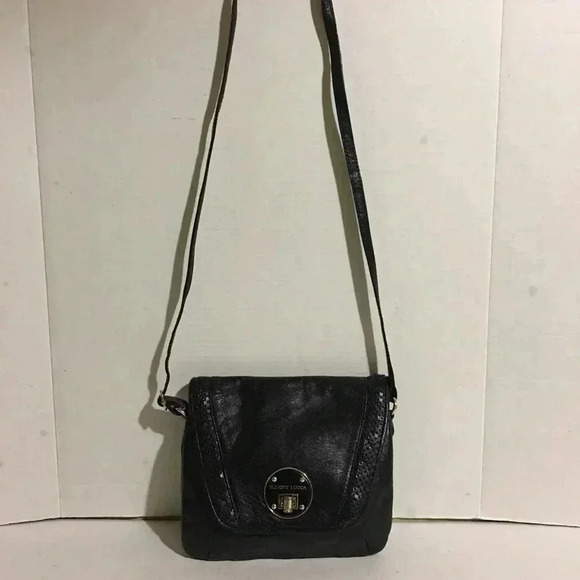 Elliott Lucca Black leather crossbody handbag - Picture 3 of 8